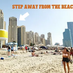 شقة Beachfront - Large Studio In Jbr Rimal 4, دبي
