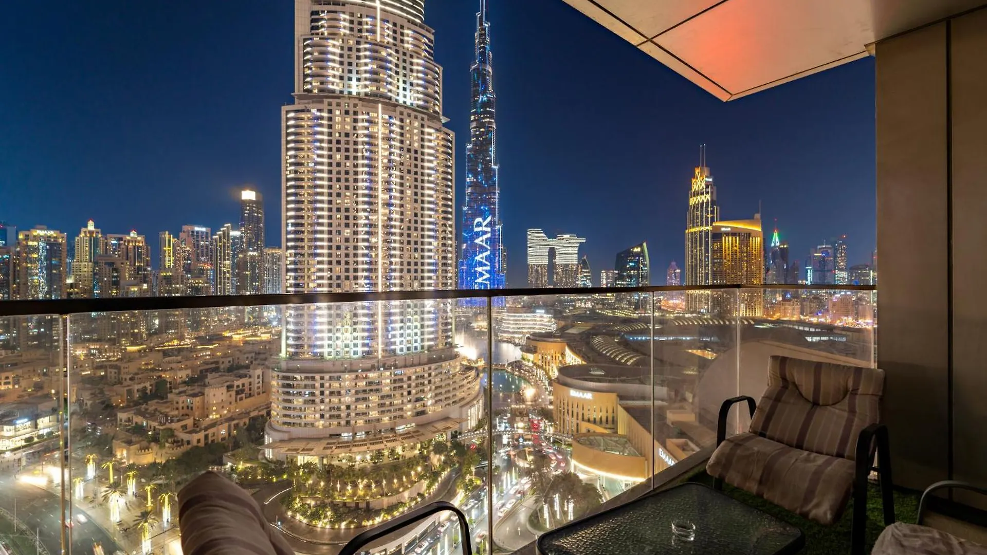 First Class 2Br With Full Burj Khalifa And Fountain View دبي شقة