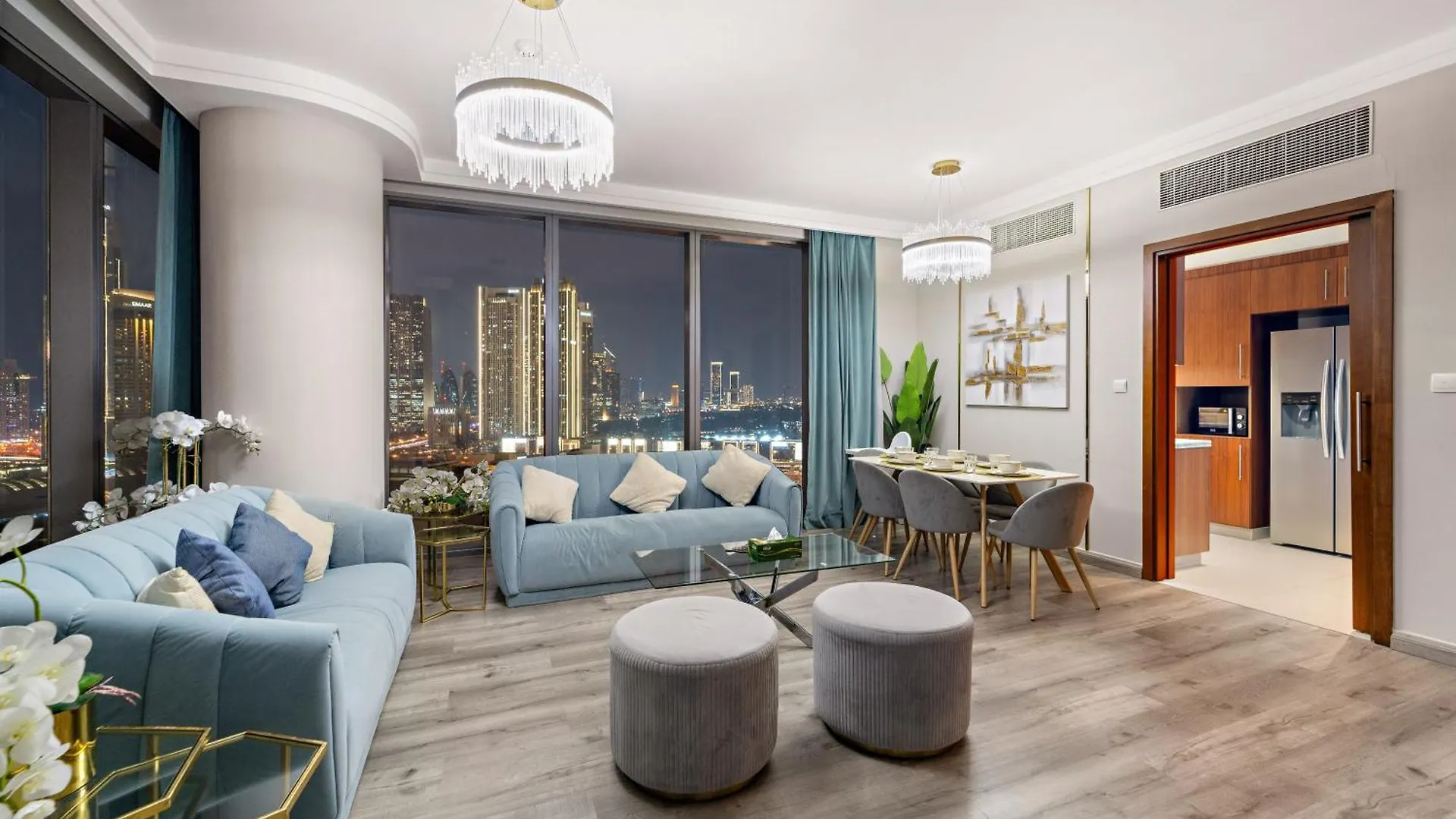 First Class 2Br With Full Burj Khalifa And Fountain View دبي الإمارات العربية المتحدة